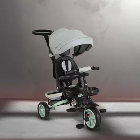 Moni Explore tricikli összecsukható tolókaros zöld