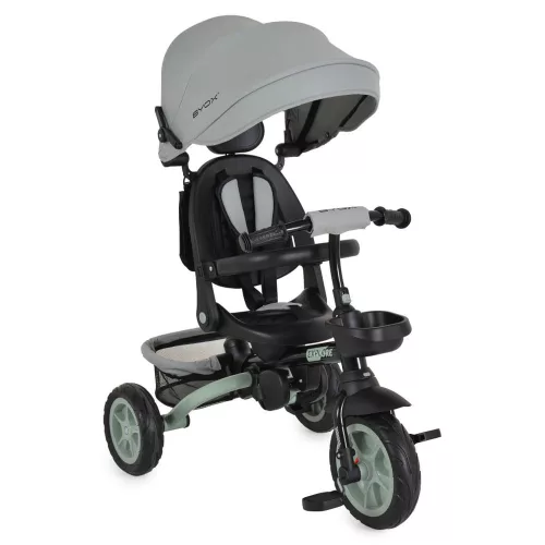 Moni Explore tricikli összecsukható tolókaros zöld