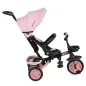 Moni Explore tricikli összecsukható kormányos pink