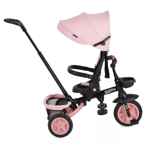 Moni Explore tricikli összecsukható kormányos pink