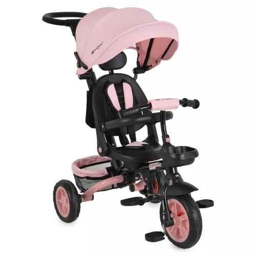 Moni Explore tricikli összecsukható kormányos pink