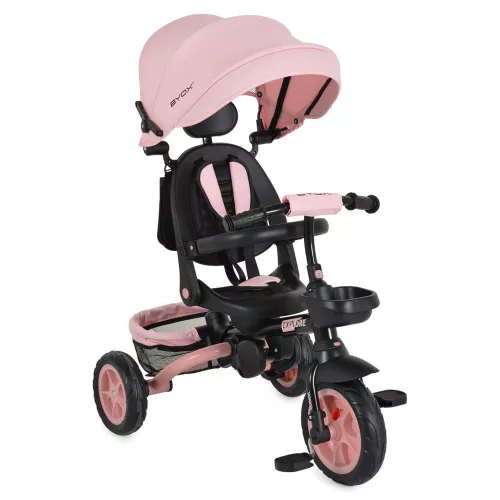Moni Explore tricikli összecsukható kormányos pink