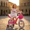 Moni BYOX FLOWER CANDY gyerek kerékpár 14es lány PINK