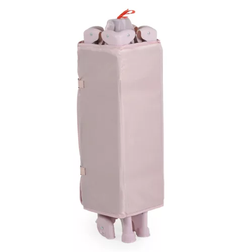 Moni DOS utazóágy 2 szintes, kibújóval PINK