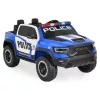 Moni BO RAM MAMMOTH elektromos rendőrautó hangos bemondóval 107cm 2 motoros KÉK