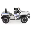 Moni BO RAM MAMMOTH elektromos rendőrautó hangos bemondóval 107cm 2 motoros FEHÉR