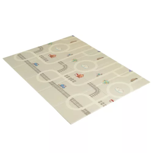 Moni XPE 150*200cm összecsukható szőnyeg URBAN/utak és dínók