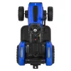 Moni BO TERRON traktor 4 kerekű trélerrel 12V két motoros KÉK