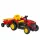 Moni BO TERRON traktor 4 kerekű trélerrel 12V két motoros PIROS