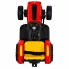 Moni BO TERRON traktor 4 kerekű trélerrel 12V két motoros PIROS