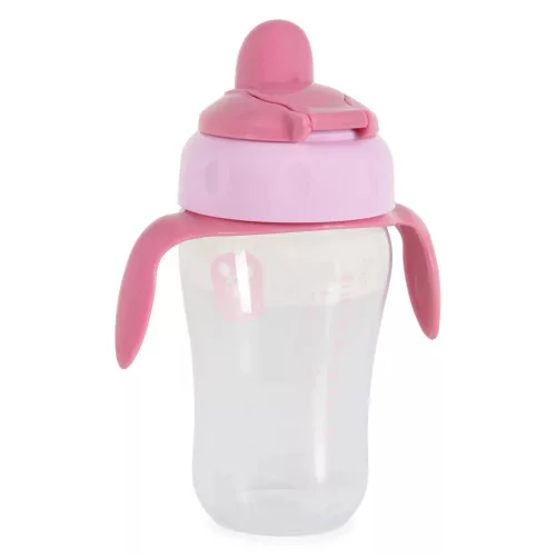 Moni CUP csőrös itatópohár kiömlés mentes 270ml PINK