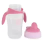 Moni CUP csőrös itatópohár kiömlés mentes 270ml PINK