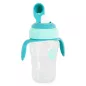 Moni CUP csőrös itatópohár kiömlés mentes 270ml KÉK