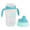 Moni CUP csőrös itatópohár kiömlés mentes 270ml KÉK