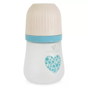   Moni AMORI üveg cumisüveg széles szájú 180ml anticolic KÉK