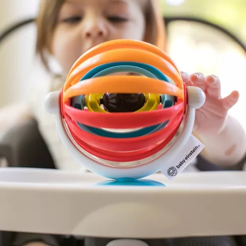 BABY EINSTEIN Aktív játék tapadókoronggal Sticky Spinner™ 3hó+