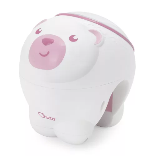 CHICCO Projektor a sarki fény Jegesmedve rózsaszín
