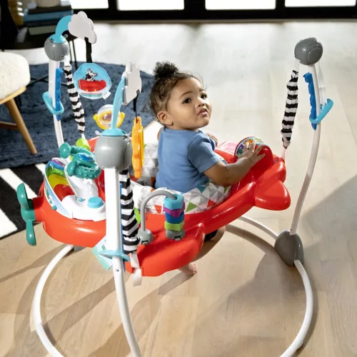 BABY EINSTEIN Ugráló/aktívcentrum 2in1 Ocean Explorers Airplane Adventure™ 6hó+  12 kg-ig