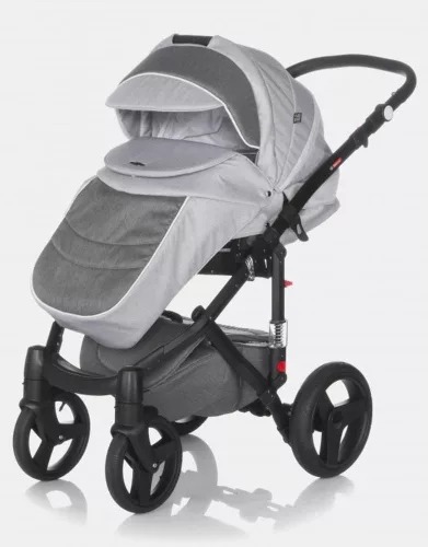 Adamex Vicco multifunkciós babakocsi - R13 Black&Grey