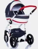 Adamex Vicco multifunkciós babakocsi - R1 White&Navy Blue