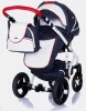 Adamex Vicco multifunkciós babakocsi - R1 White&Navy Blue