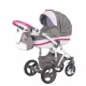 Adamex Vicco multifunkciós babakocsi - Pink Grey R