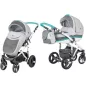 Adamex Vicco multifunkciós babakocsi - Mint Grey R