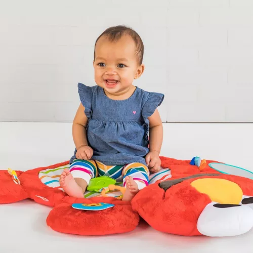BRIGHT STARTS Tummy-Time Elmo™ játszószőnyeg 0m+