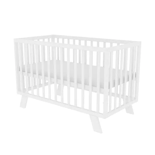 Timba Járókává alakítható kiságy fehér