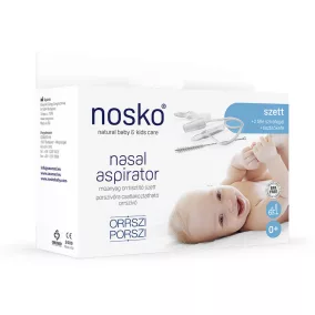   Nosko Orrszi Porszi orrszívó mûanyag szett 2 féle szívófejjel