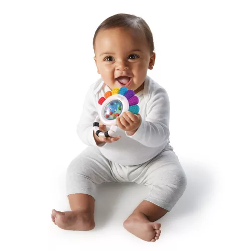 BABY EINSTEIN Szenzoros csörgő és rágóka BPA-mentes Outstanding Opus™ 3hó+