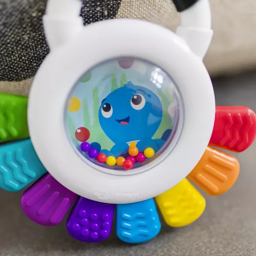 BABY EINSTEIN Szenzoros csörgő és rágóka BPA-mentes Outstanding Opus™ 3hó+