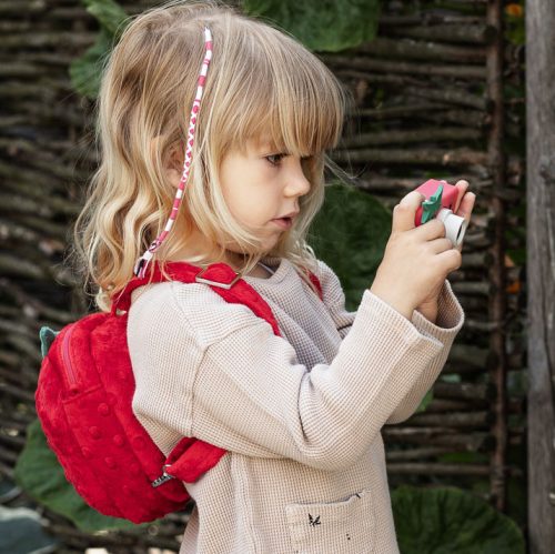 HOPPSTAR Cheeky Fruits fényképezőgép táska – Eper