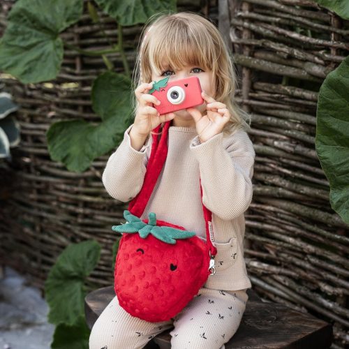 HOPPSTAR Cheeky Fruits fényképezőgép táska – Eper