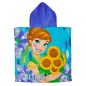 Disney Frozen/ Jégvarázs mintás kapucnis fürdőponcsó