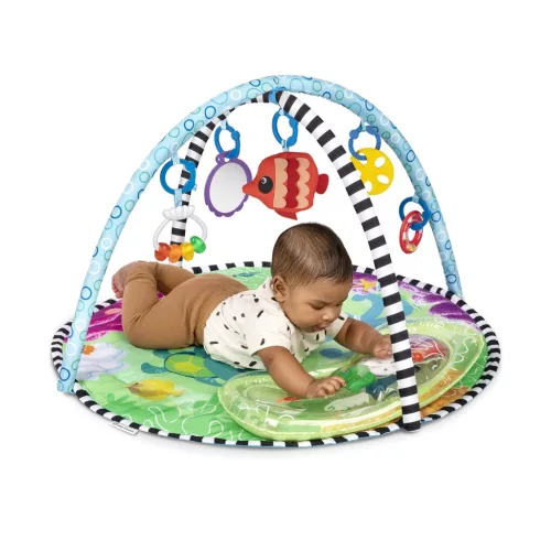 BABY EINSTEIN 2 az 1-ben játszószőnyeg vízalátéttel Sea Floor Explorers™ 0hó+