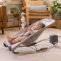   INGENUITY Masszázs vibráló hintaszék melódiával Soulful Skies™ 0m+ 9kg-ig