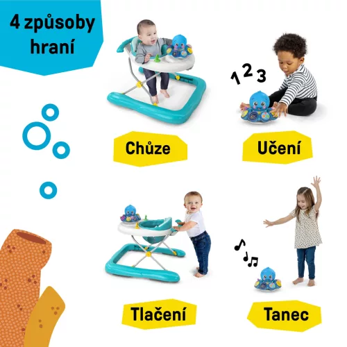 BABY EINSTEIN Járkáló 4-in-1 Activity Walker