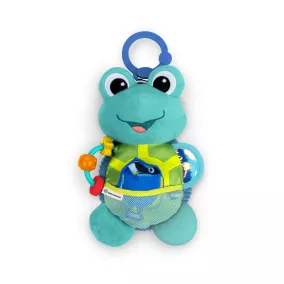   BABY EINSTEIN Aktív játék C-karikán teknős Neptune’s Sensory Sidekick™ 0hó+