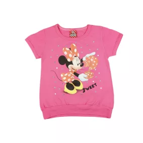   Disney Minnie rövid ujjú baba/gyerek póló (méret: 92-128)