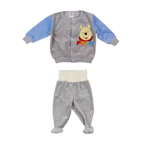   Disney Micimackó baba plüss nadrág és kocsikabát (méret:56-74)