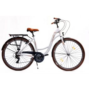   Corelli Glowie 28 könnyűvázas női trekking kerékpár 48 cm Fehér