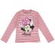 Disney Minnie csíkos hosszú ujjú póló (méret:86-128)