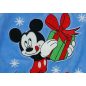 Hosszú ujjú plüss rugdalózó Mickey egér mintával