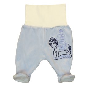 Plüss hímzett baba nadrág (méret:50-62)