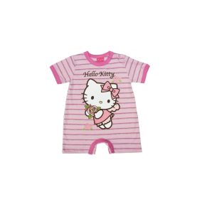 Hello Kitty baba rövid ujjú napozó (méret: 62-86)