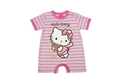 Hello Kitty baba rövid ujjú napozó (méret: 62-86)
