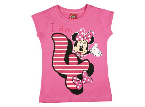 Disney Minnie szülinapos póló 4 éves