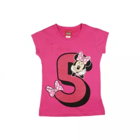 Disney Mickey szülinapos rövid ujjú póló 5 éves