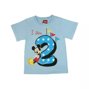 Disney Mickey szülinapos póló 2 éves